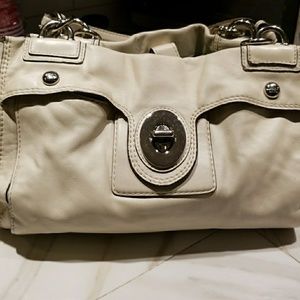 Coach purse white used